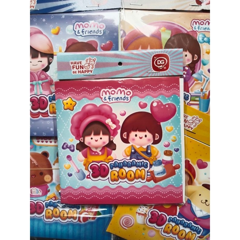 promo terbaru mainan anak puzzle 3d panoramic room lucu