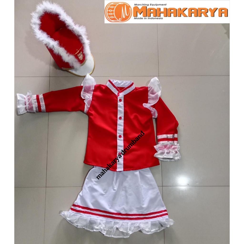 Baju Mayoret TK Wanita Drumband