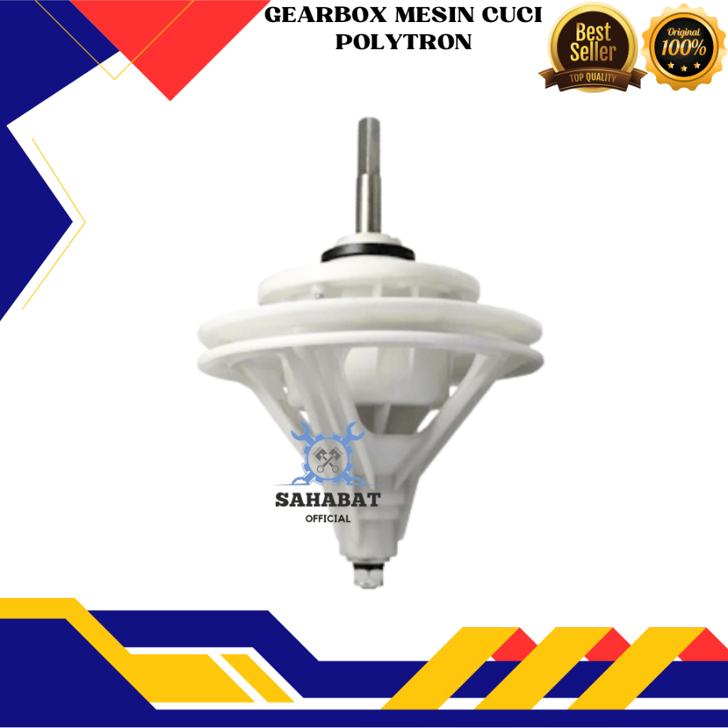 GEARBOX MESIN CUCI POLYTRON AS KOTAK PANJANG | GIRBOX MESIN CUCI 2 TABUNG
