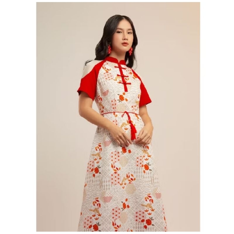 Dress Minimal Melvee evangelin orage size s, new