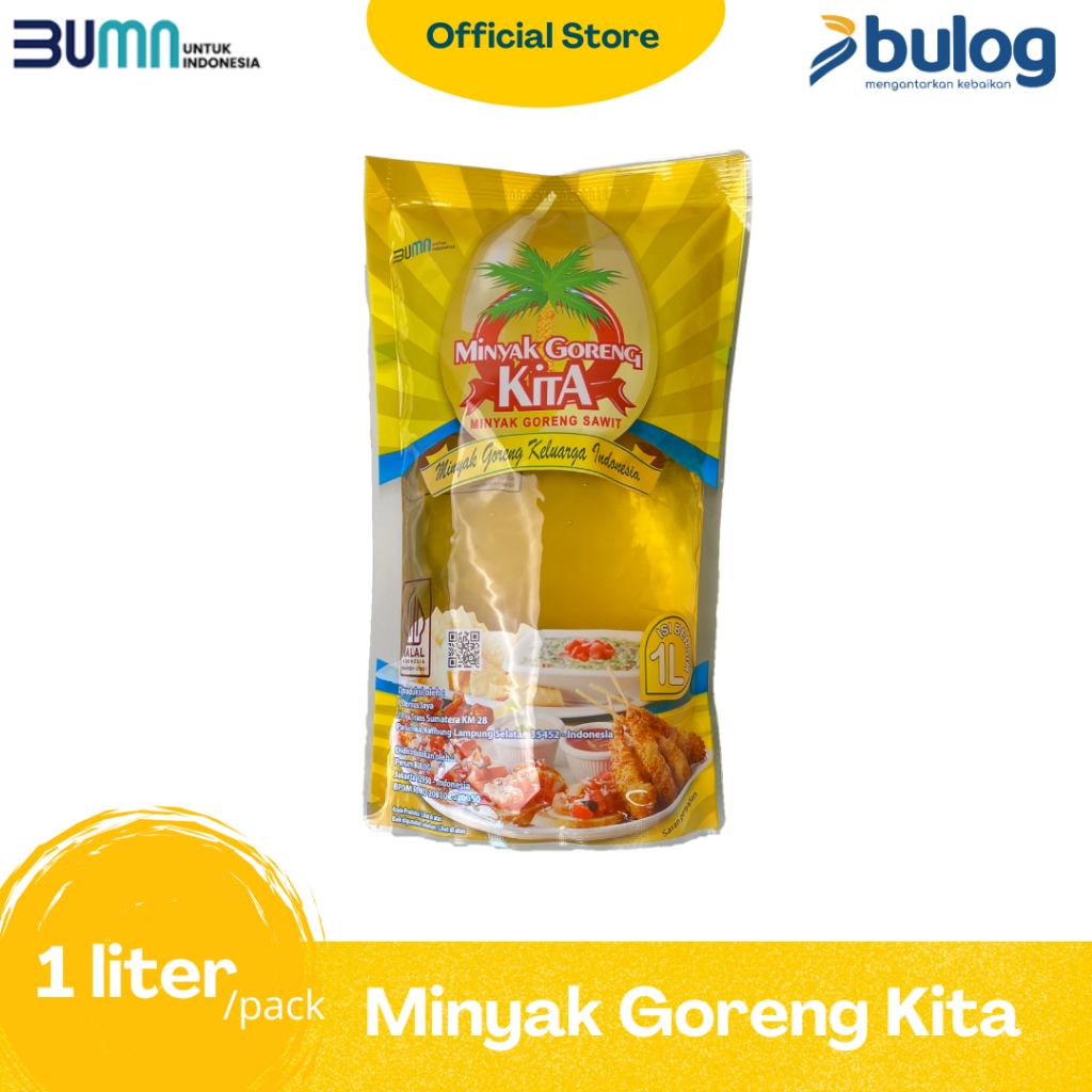 BULOG - Minyak Goreng Kita  Premium 1 liter