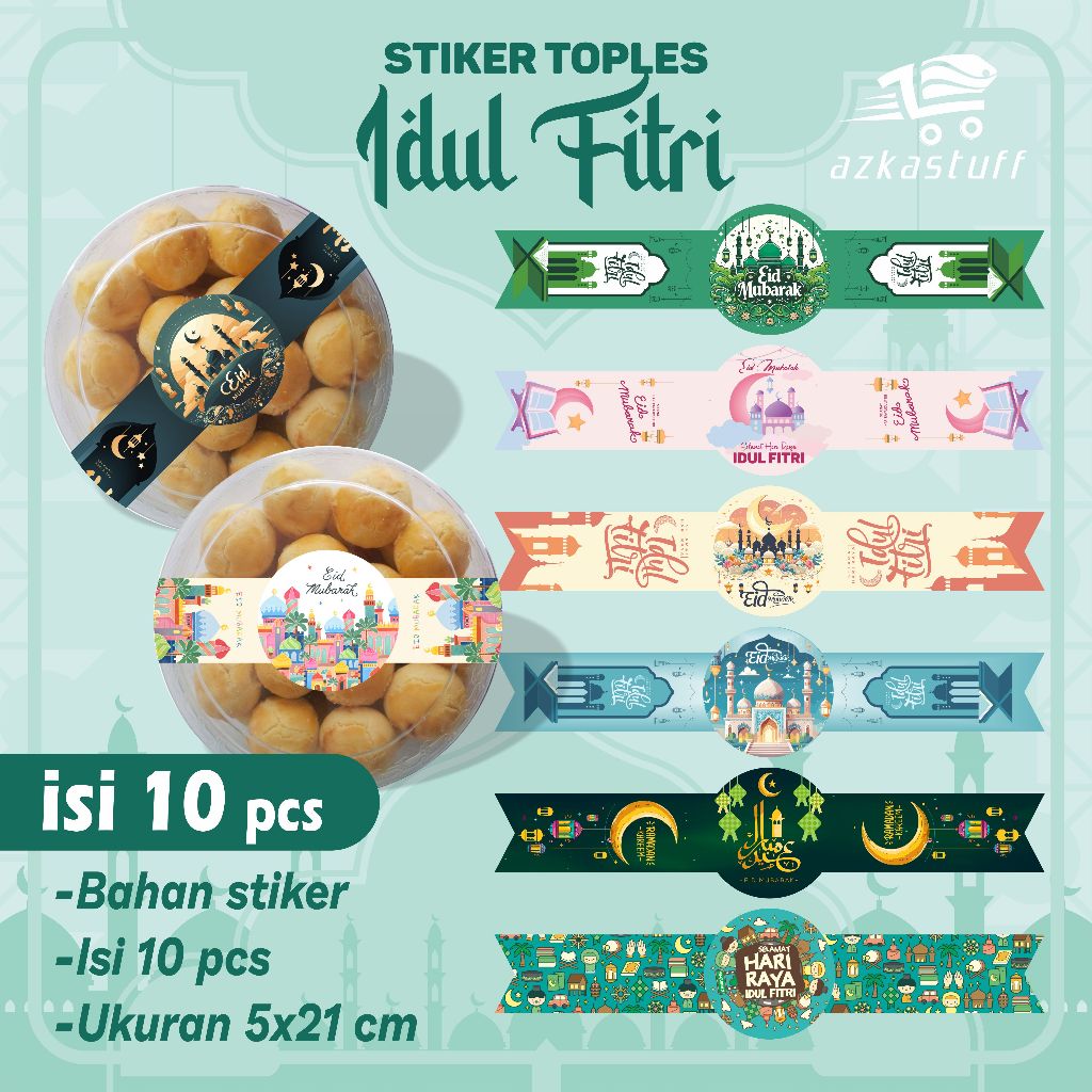 

Sticker Toples lebaran - stiker toples idul fitri