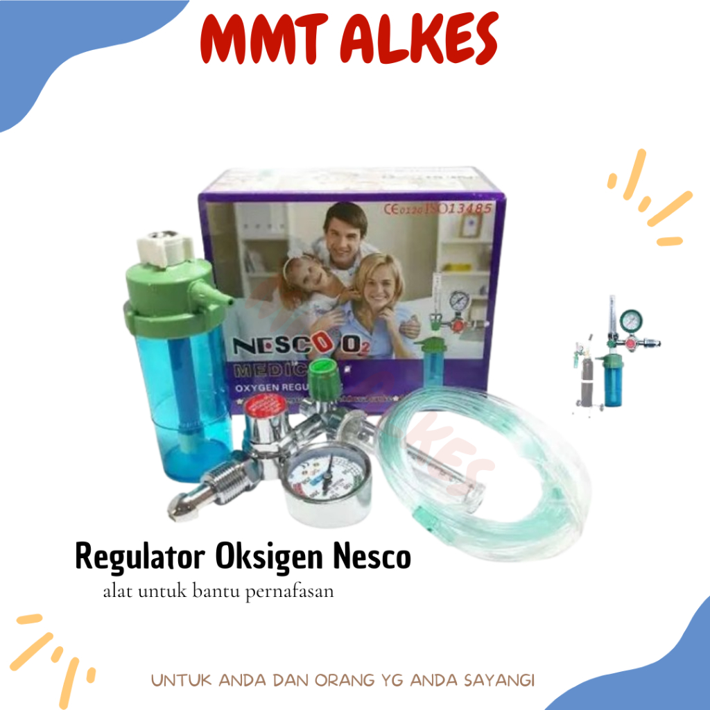 REGULATOR TABUNG OKSIGEN OXYGEN / REGULATOR OKSIGEN