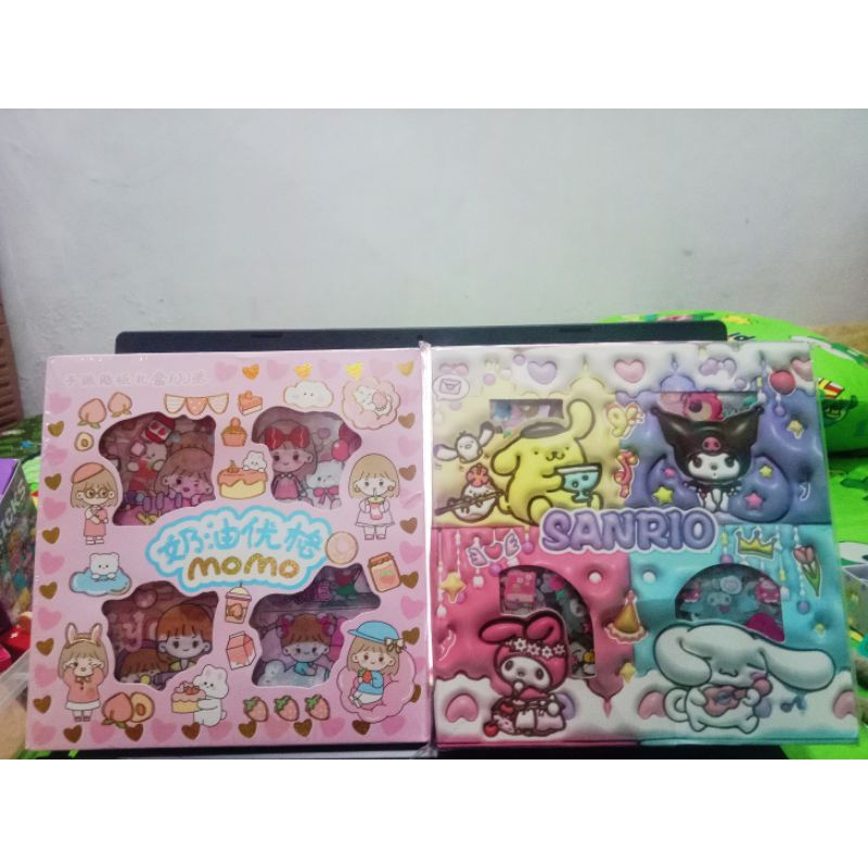 

STICKER MOMO / SANRIO ISI 100PCS PER BOX