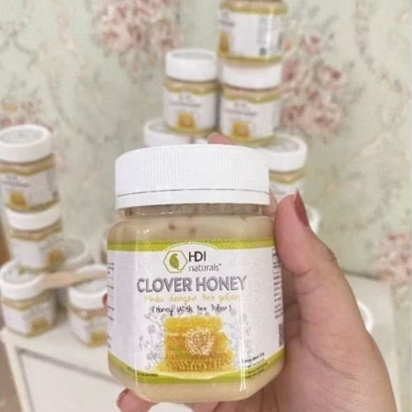 

Madu Clover honey 250gram exp 2028 + sendok kayu