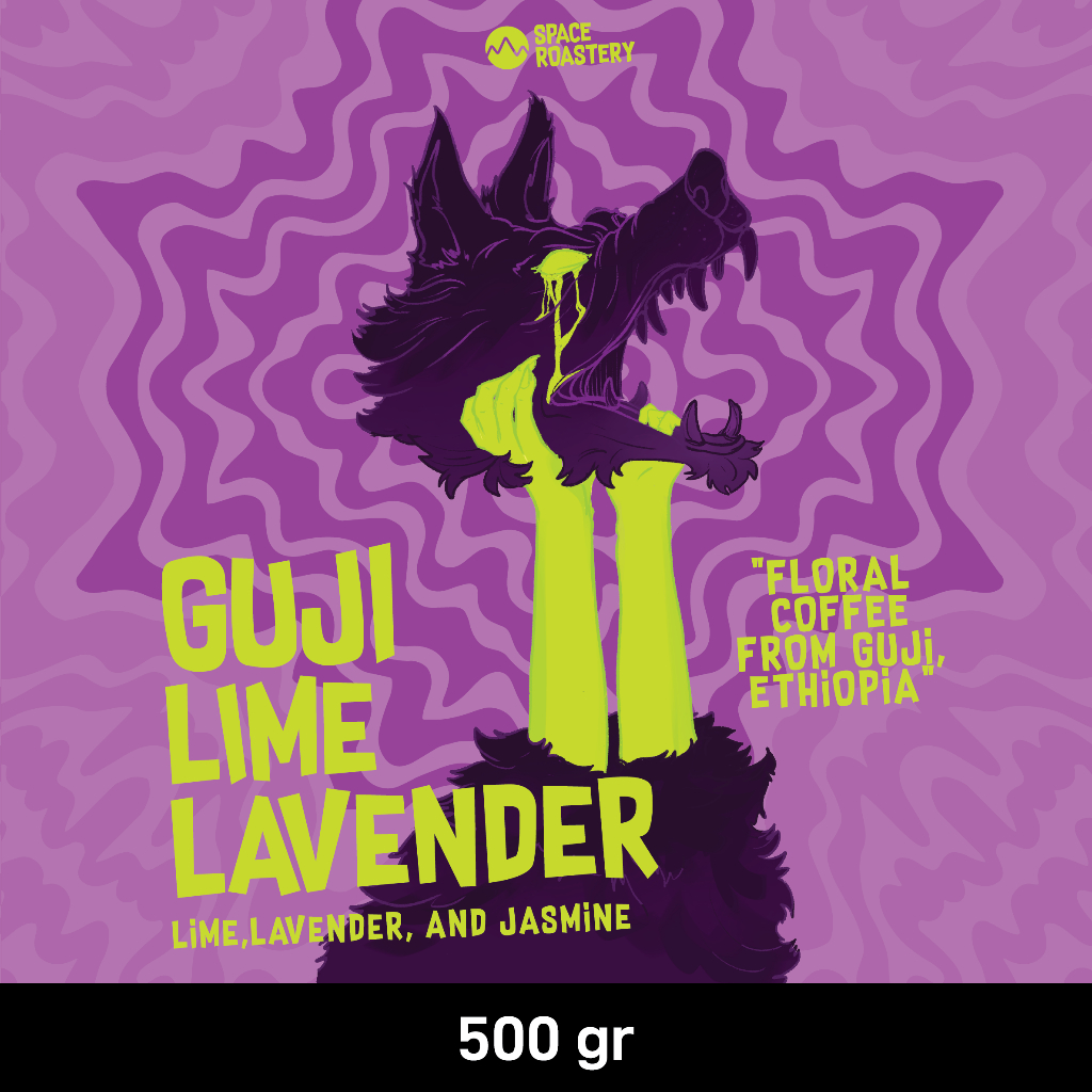 

GUJI LIME LAVENDER Specialty Coffee (500 gram) by Space Roastery