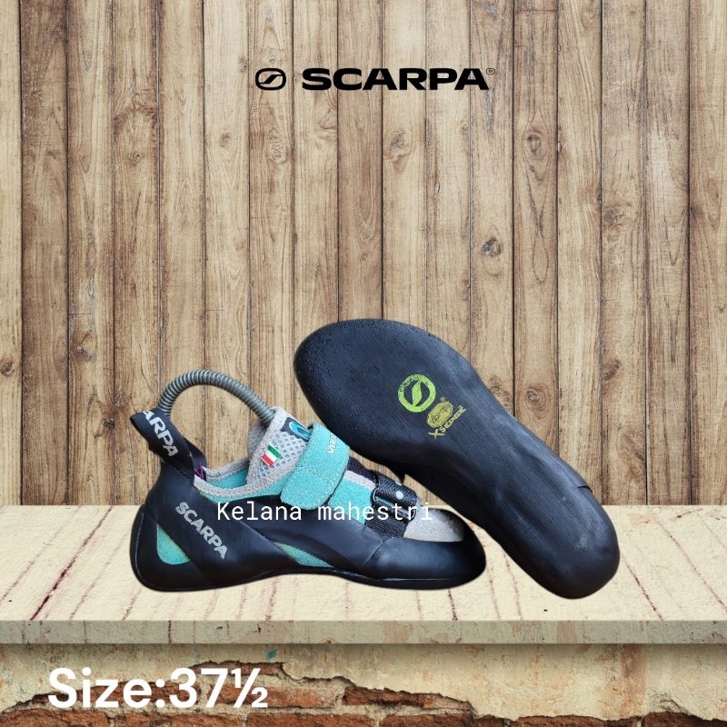 Scarpa vapor V climbing shoes size 37½ sepatu panjat