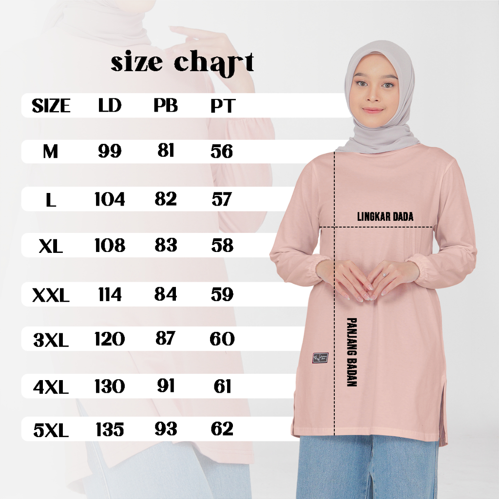 Wajib Punya Kaos Tunik Kasual Motif Bunga Warna Putih Lengan Balon Atasan Wanita Terbaru Kombed 20S