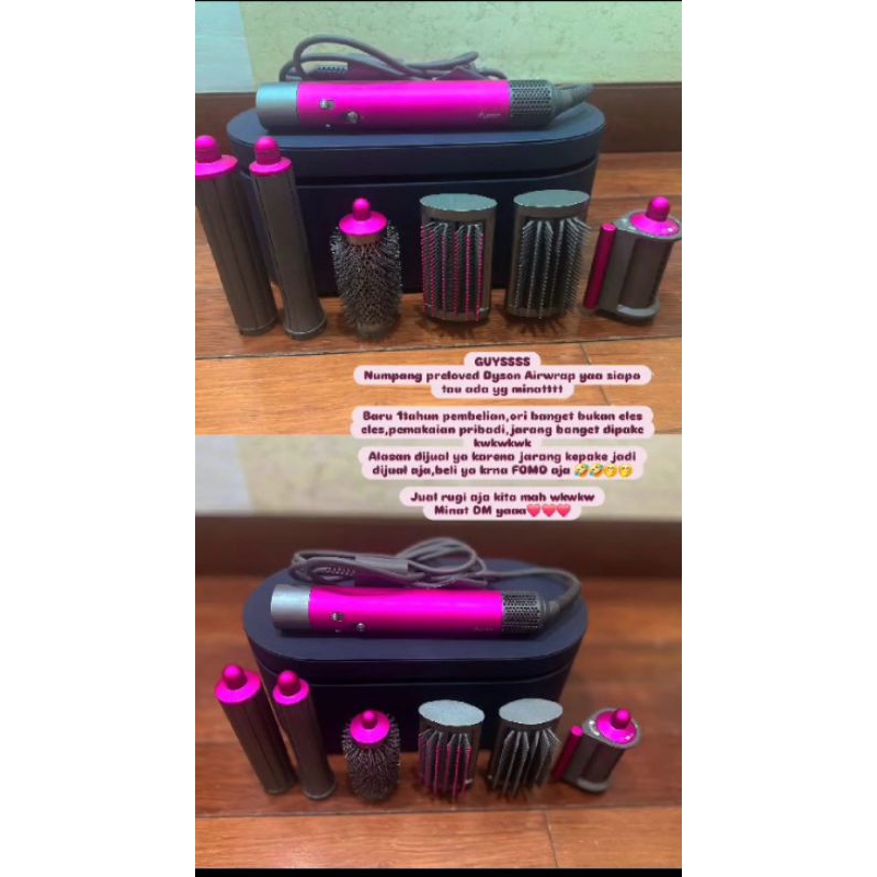 Dyson Airwrap Ori Pink