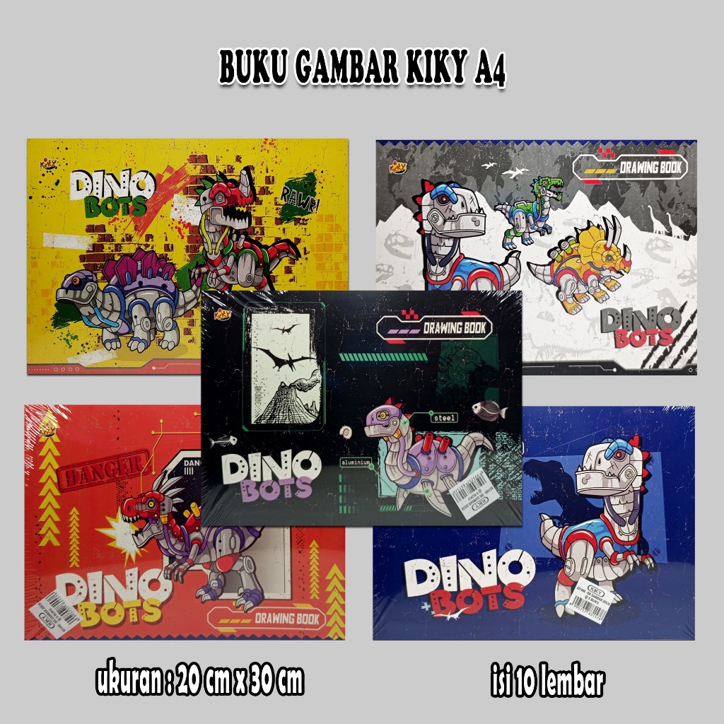 

buku gambar kiky a4 / 20 cm x 30 cm / 1 pcs