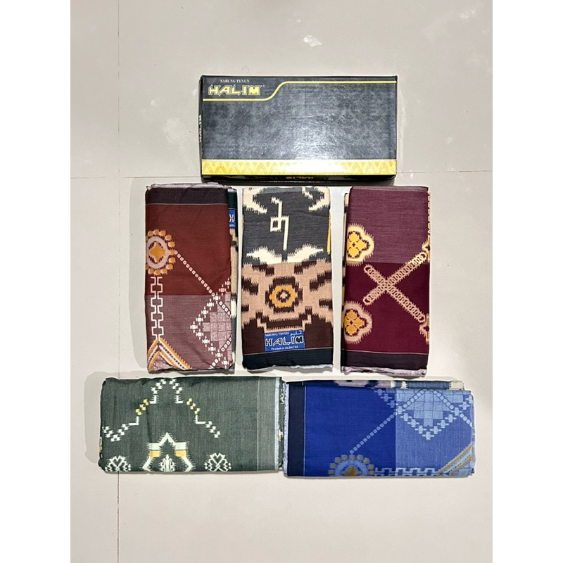 NEW Sarung Tenun Halim PREMIUM