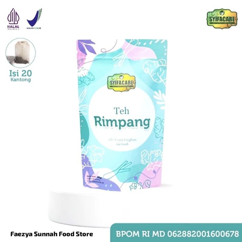 

Teh Rimpang Syifacare 40gr | Teh Celup Herbal