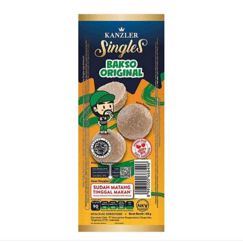 

Kanzler Bakso Original 48 g - only sameday dan instan