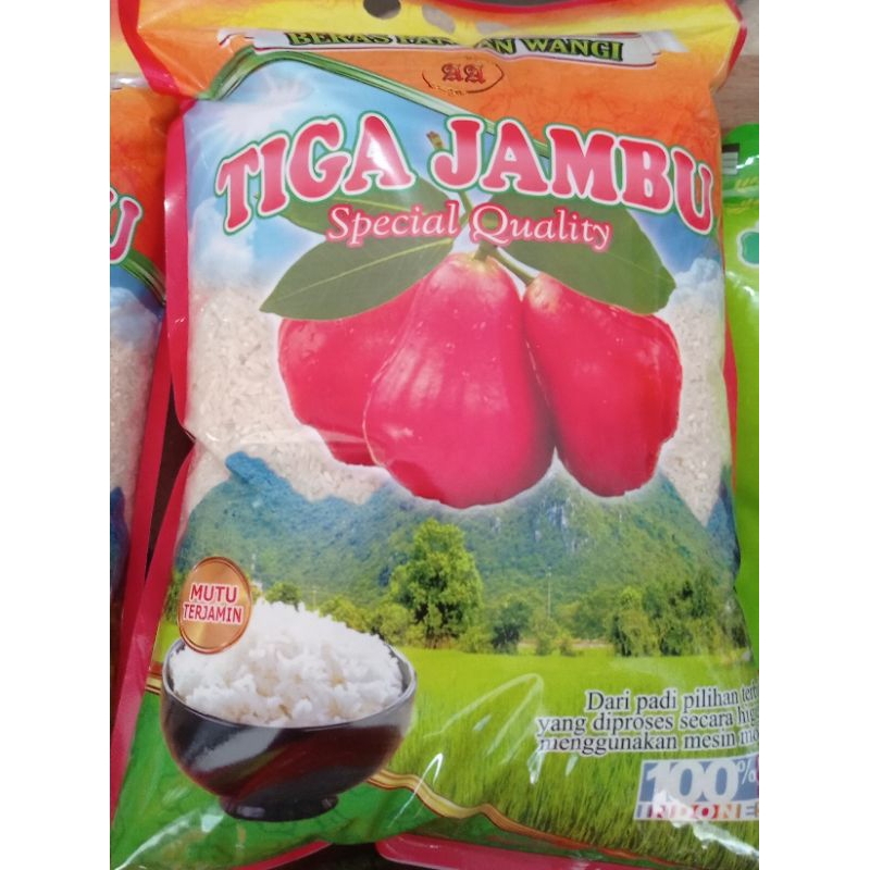 

Beras Tiga Jambu 5 Kg ( Non pandanwangi )