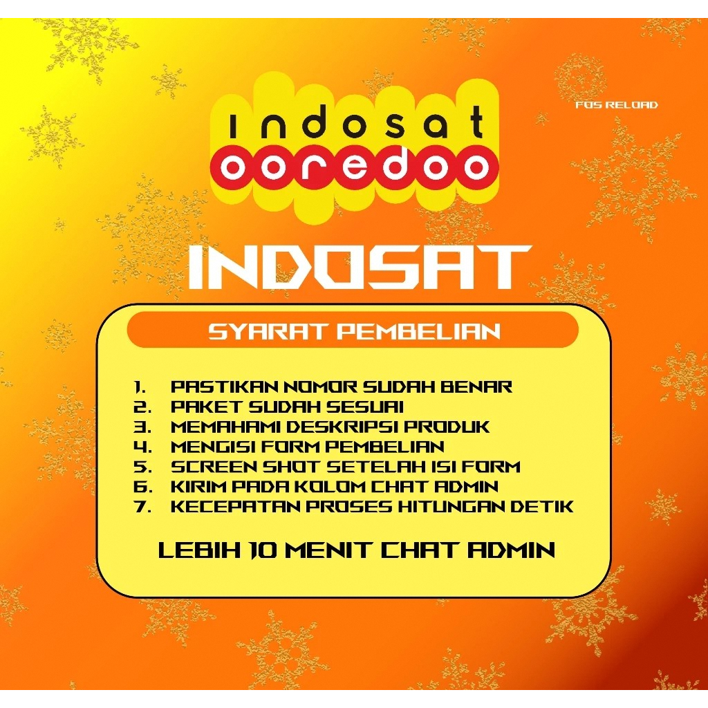 Paket Internet Indosat IM3 Freedom Internet / 28 Hari