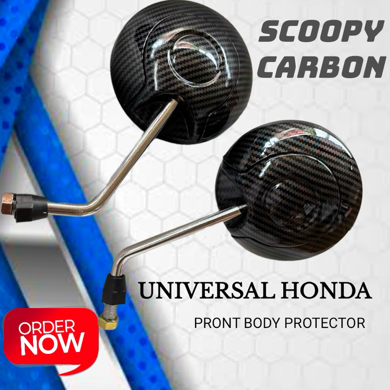 SPION SCOOPY CARBON SMOKE - spion scoopy carbon universal variasi scoopy carbon wtp