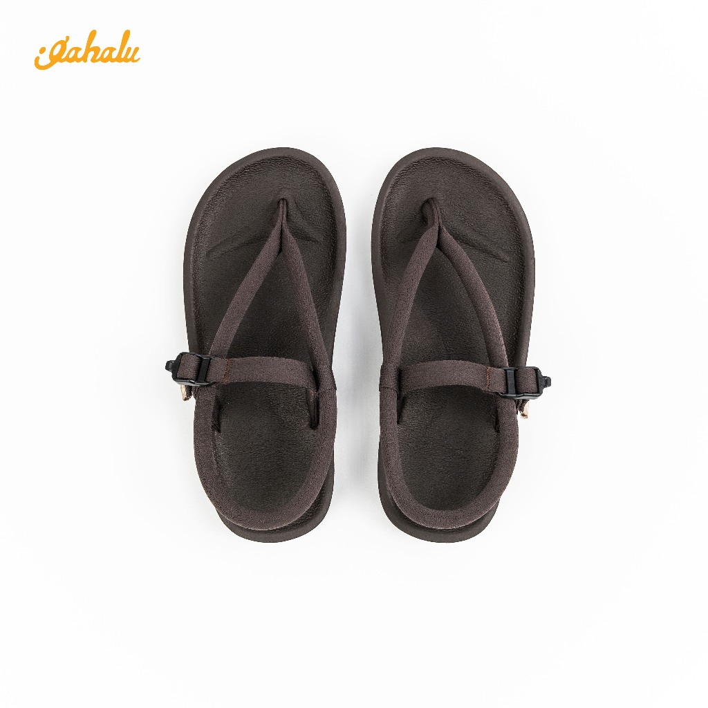 Gahalu Wakatobi Warna Bromo Brown - Sandal