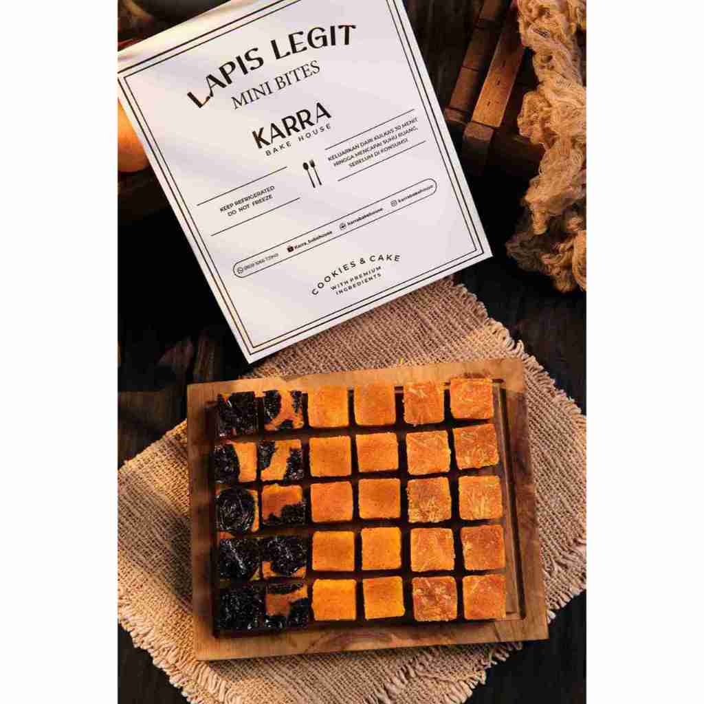 

Karra Bake House - Lapis Legit Bites Premium Wysman - Lapis Bites Premium