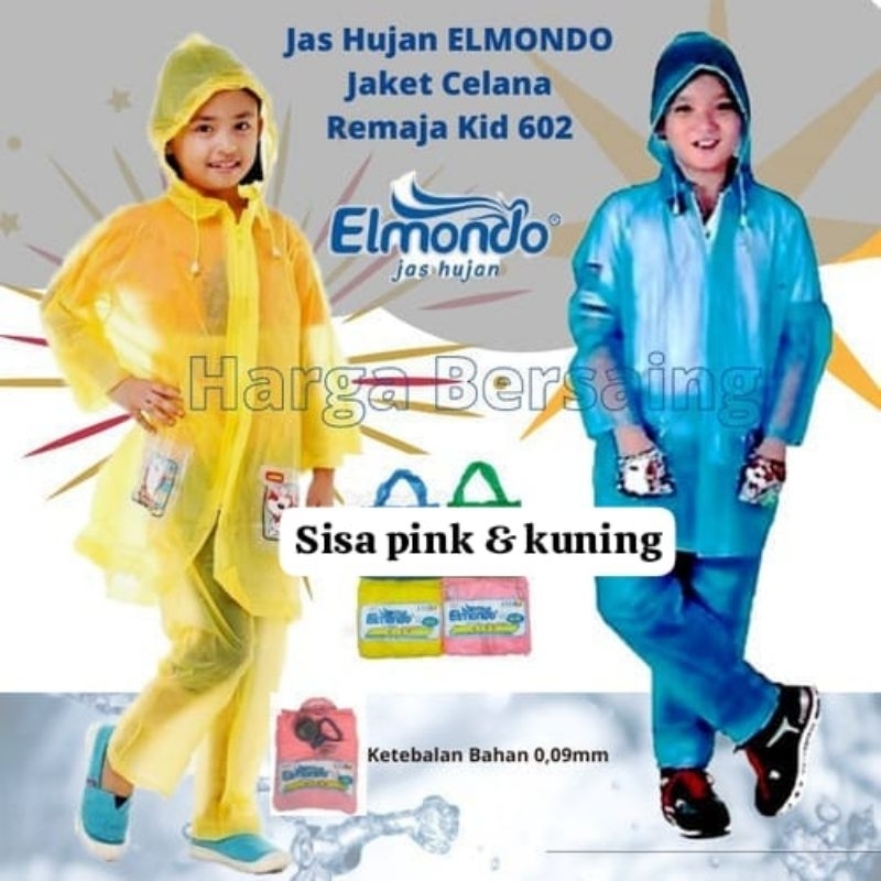 Jas Hujan Anak Elmondo