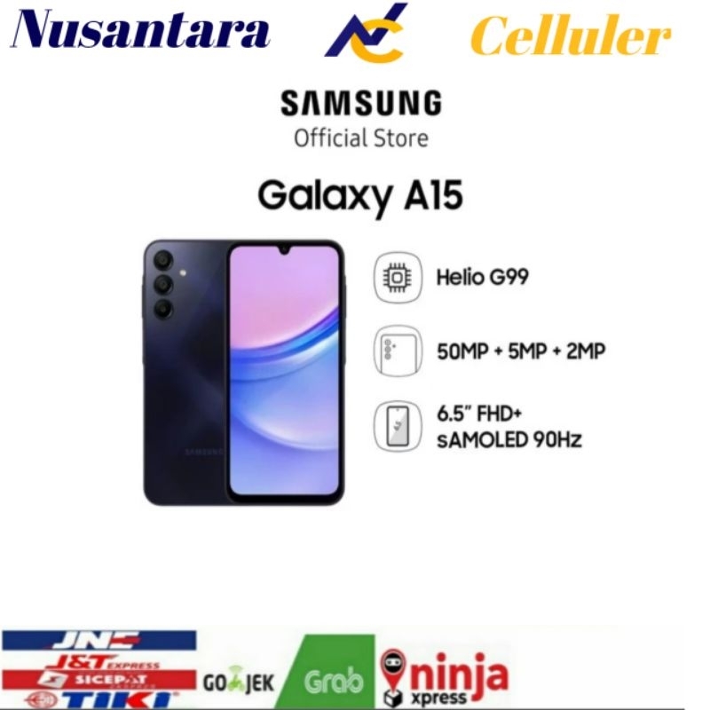 HP SAMSUNG GALAXY A15 RAM 8 GB ROM 256 GB [Samsung A15 8/256 GB] GARANSI RESMI