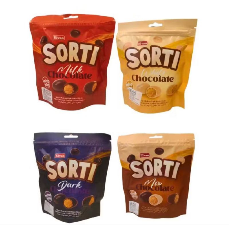 

TERMURAH! ELVAN SORTI CHOCOLATE WHITE MILK DARK 120GR