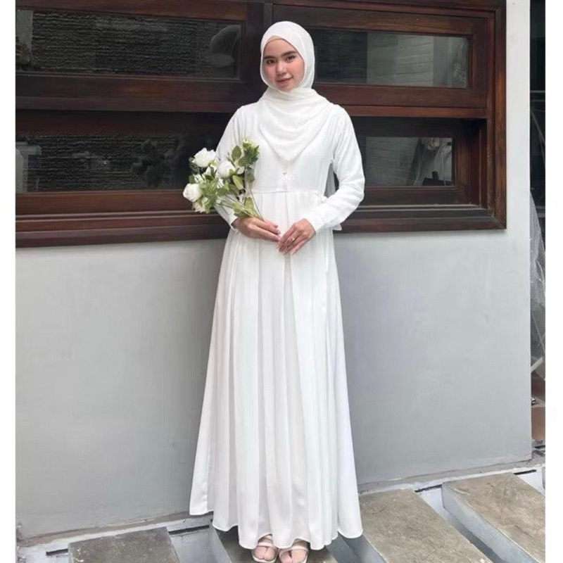 Elmiza Safira Dress Broken White