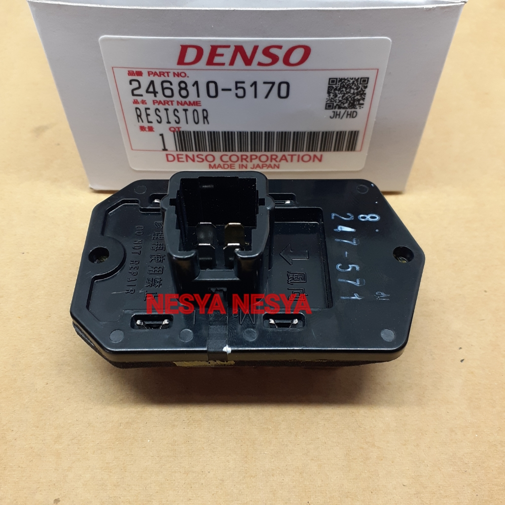 Werstan Werstand Westan Resistor Motor Blower Fan Kipas Angin AC Mobil Toyota Calya B401RA ( 3NR-VE 