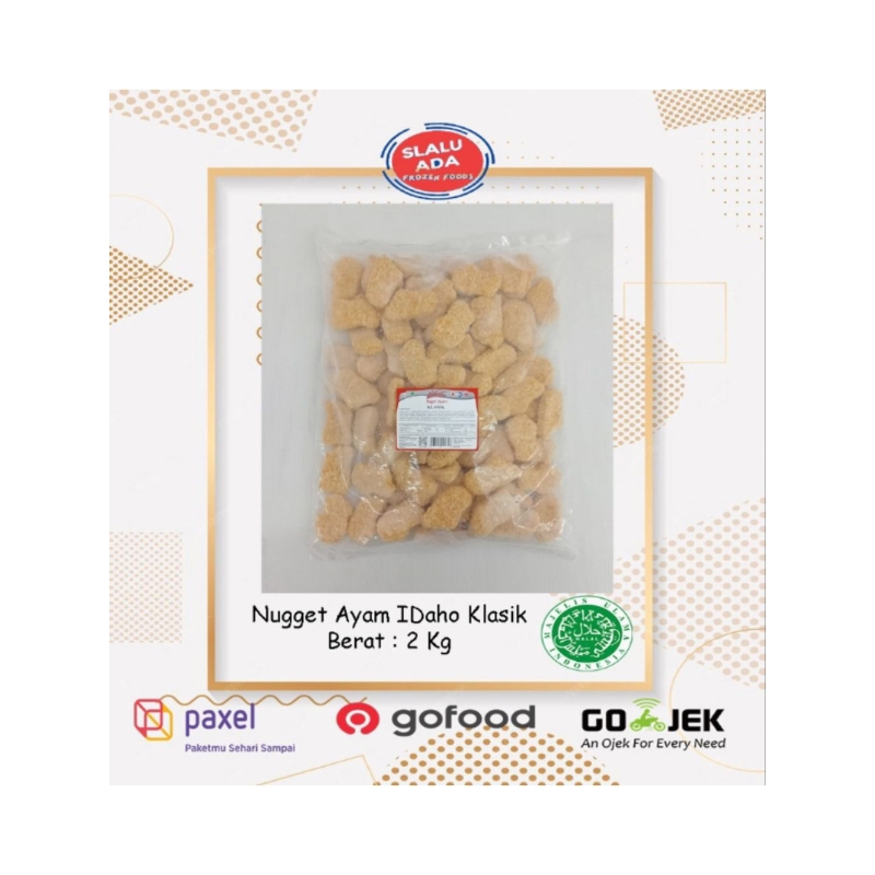 

Nugget Ayam Idaho Clasik Berat 2 Kg