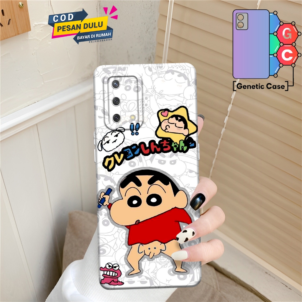 SOFTCASE KARAKTER CUTE FOR OPPO A95/A74 Custom Case Aesthetic Untuk tipe handphone oppo vivo realme 
