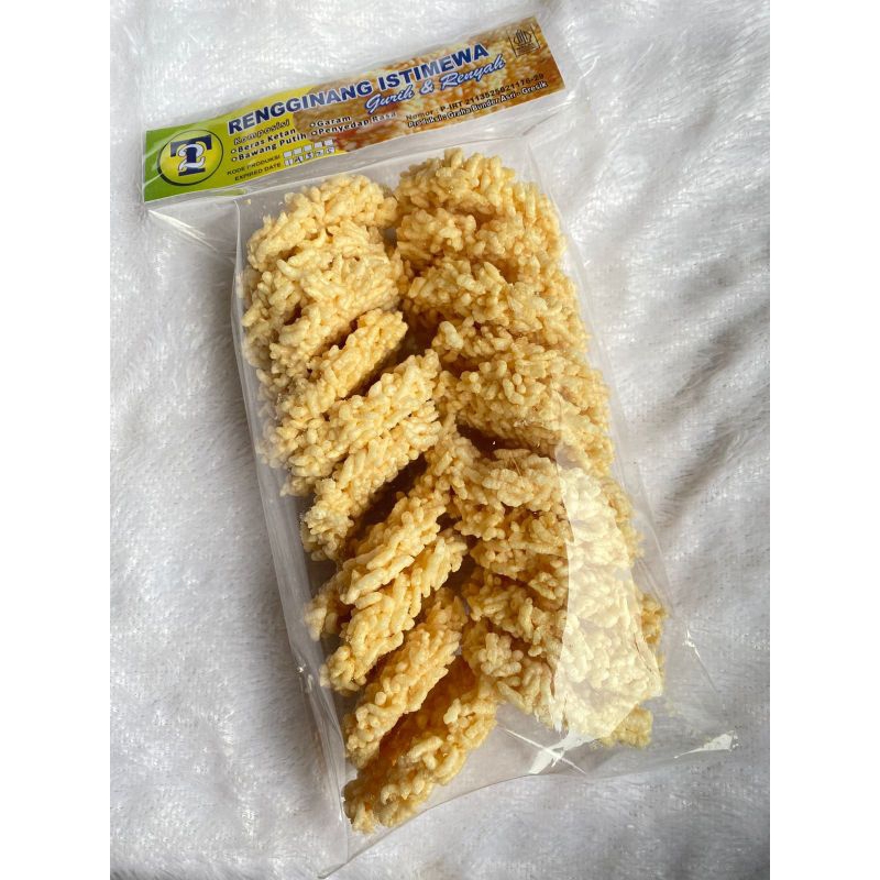 

Rengginang bawang gurih isi 20 pcs