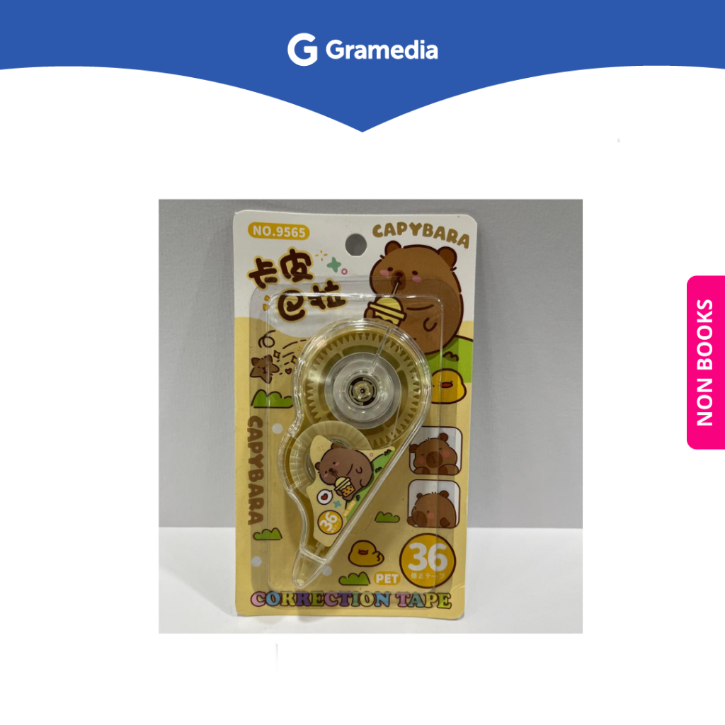 

Gramedia Surabaya - HCL Capybara Corecction Tape