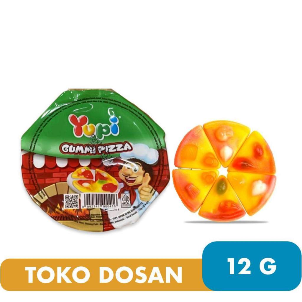 

Yupi Gummi Pizza per 1 pc 15g