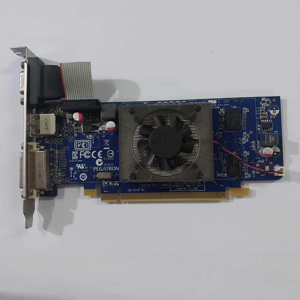 vga card ati radeon hd 6450 1gb gddr3 64bit murah