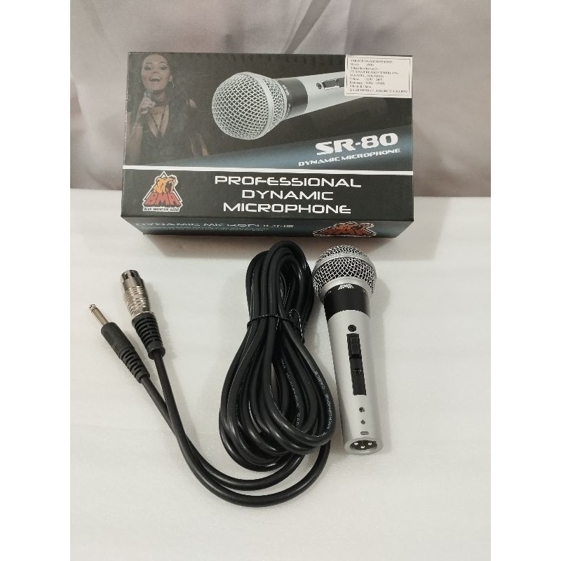 MIC MICROPHONE BMA SR80 MIC BMA SR 80 original