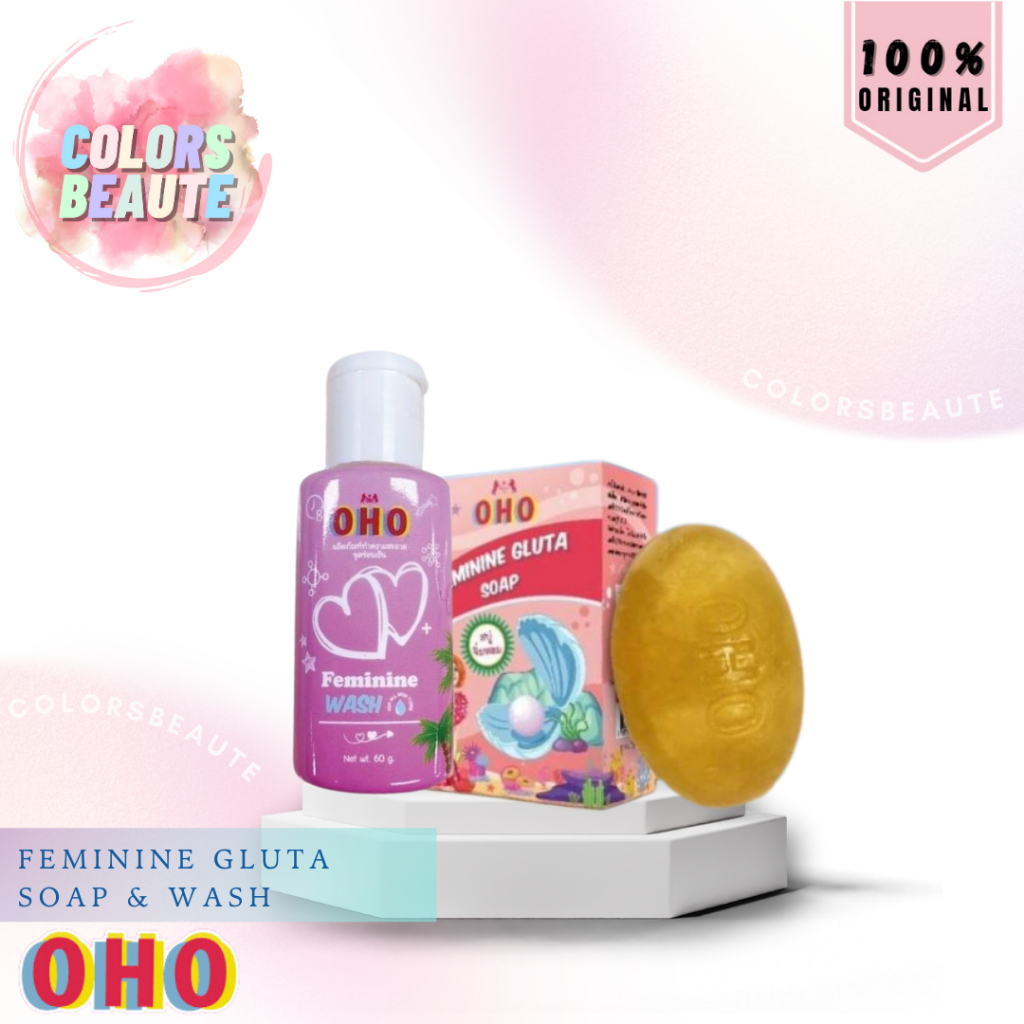 OHO FEMININE GLUTA SOAP/FEMININE WASH