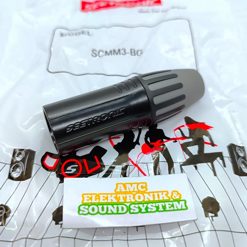Jack Seetronic Canon XLR HITAM Original