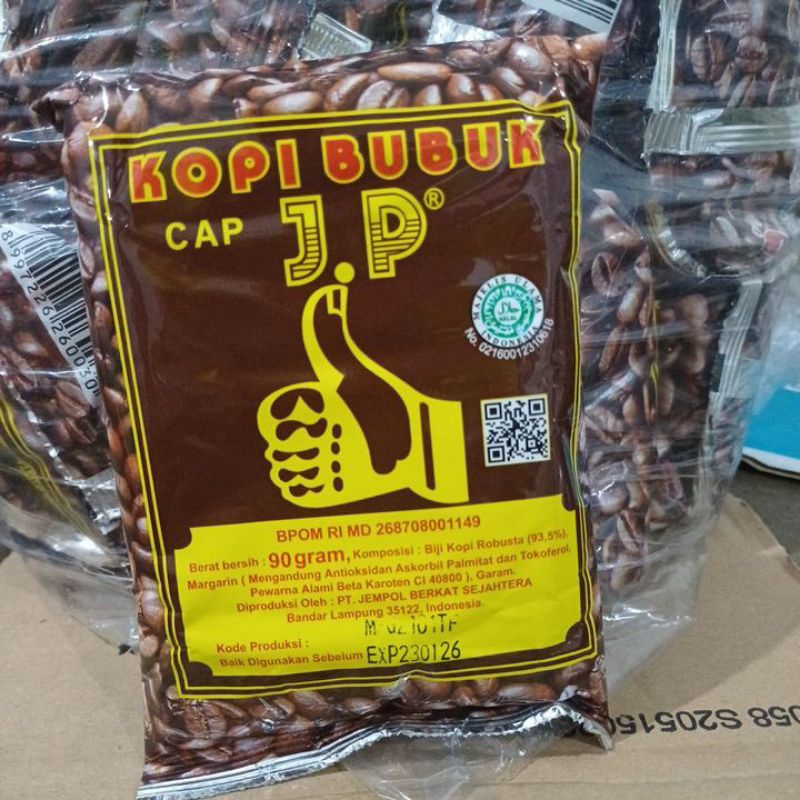 

kopi bubuk J.P urip 90gr original