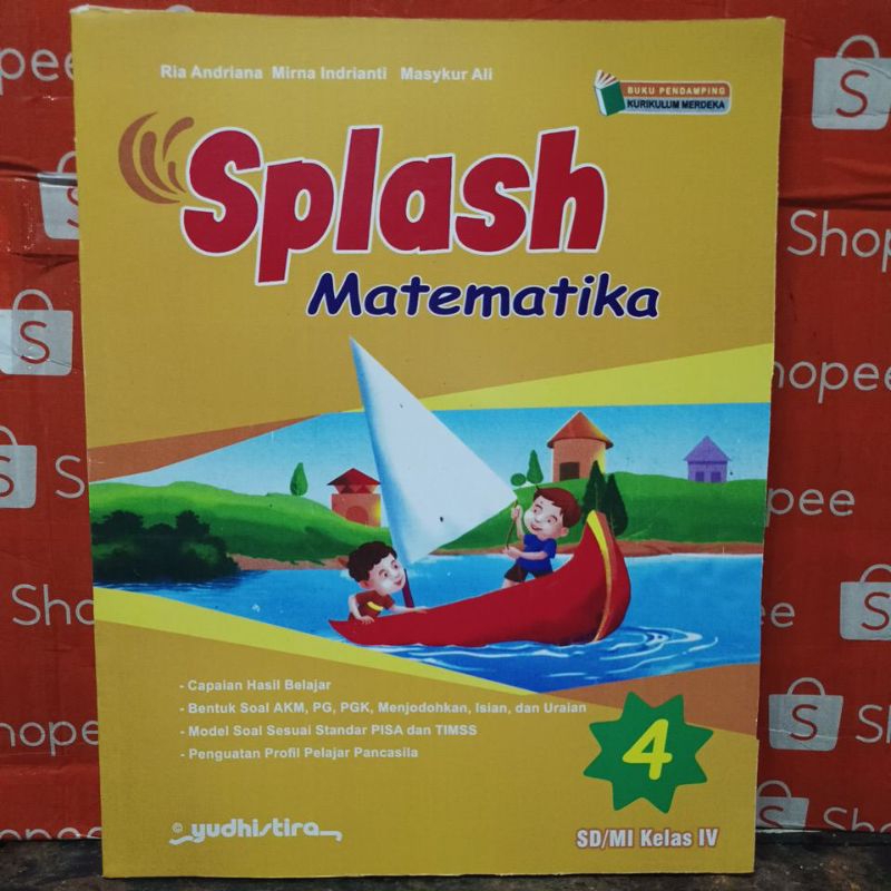 Splash matematika kelas 4 SD kurikulum merdeka