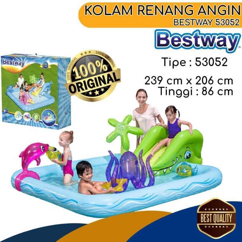 BESTWAY KOLAM RENANG ANAK SELUNCURAN 53052