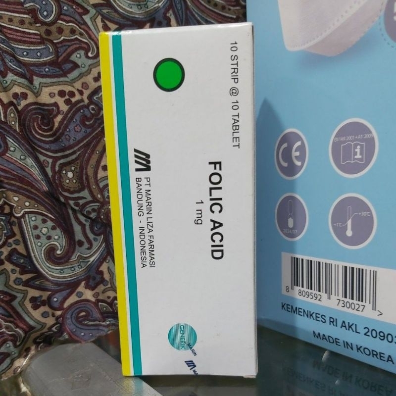 Folic Acid (Asam Folat) 1 mg