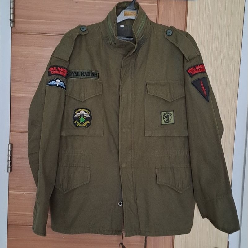 Jaket Parka Army Preloved