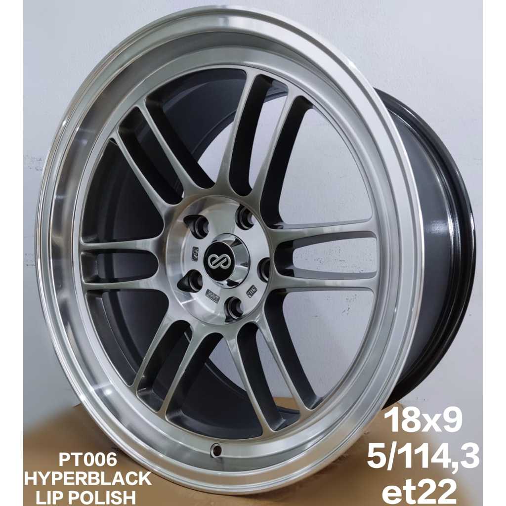 VELG RACING MOBIL MURAH RING 18 ENKEI RPF 01 R18X9 5X114,3 ET22 HBLP