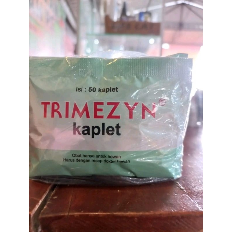 Trimezyn kaplet 50 kapsul obat ngorok pilek ayam