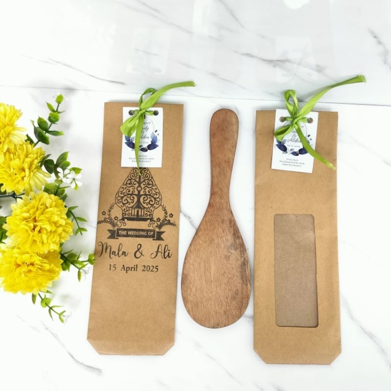 

Paperpack centong nasi // paperbag souvenir uk 8x25