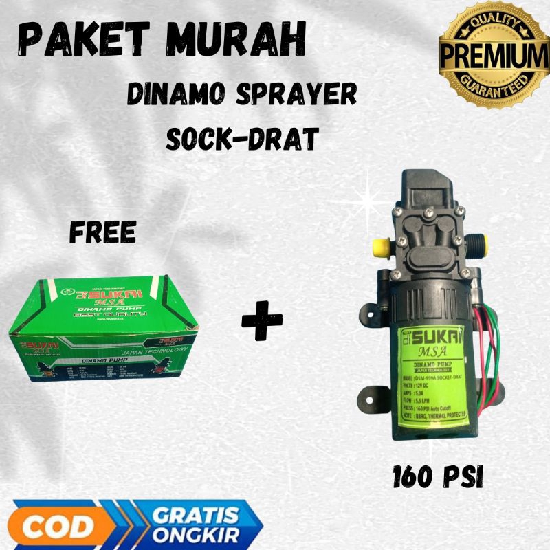 Dinamo Sprayer Elektrik Sock-Drat