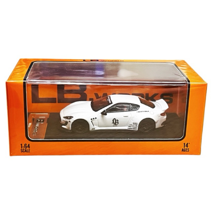 GCD 64 Maserati Chase Car White