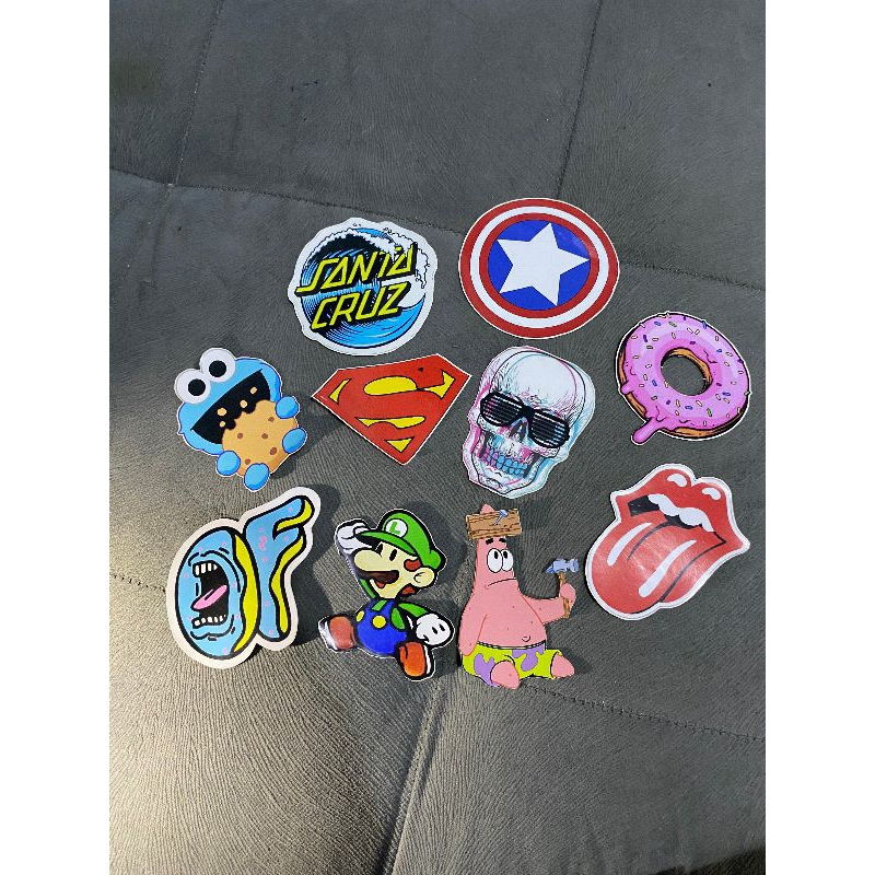 

stiker 10 random premium