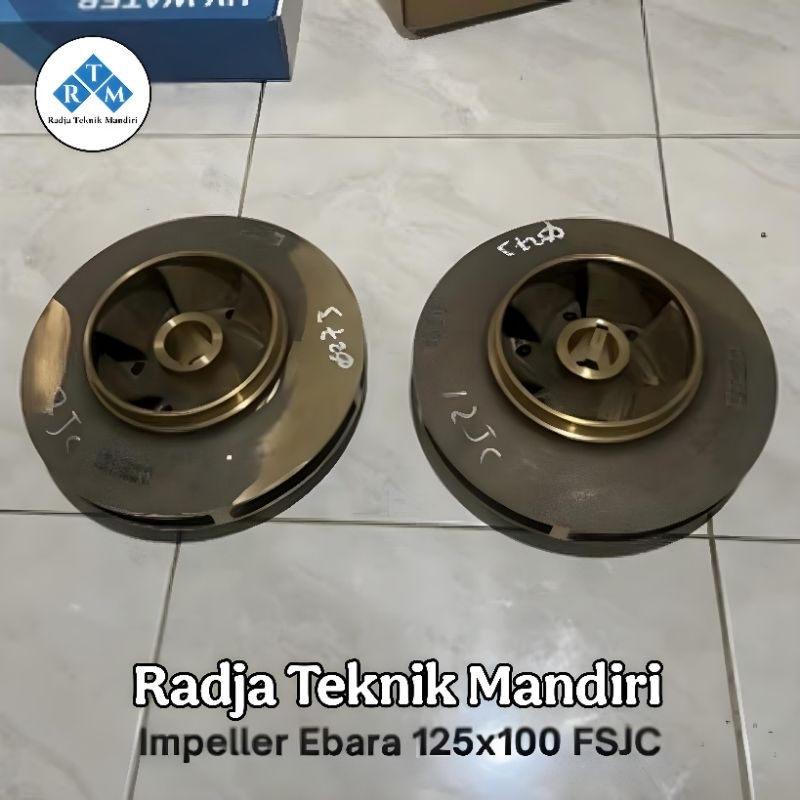 Impeller Pompa Ebara 125x100 FSJC Ebara 125x100 FSJC Pompa Kopelan