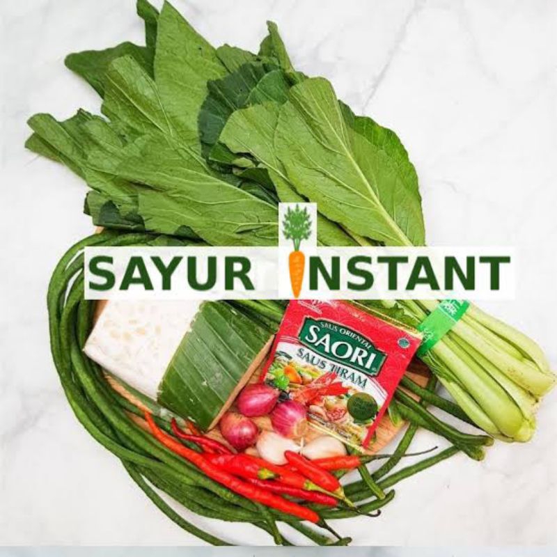 

paket masak sawi tempe kacang panjang ⭐⭐⭐⭐