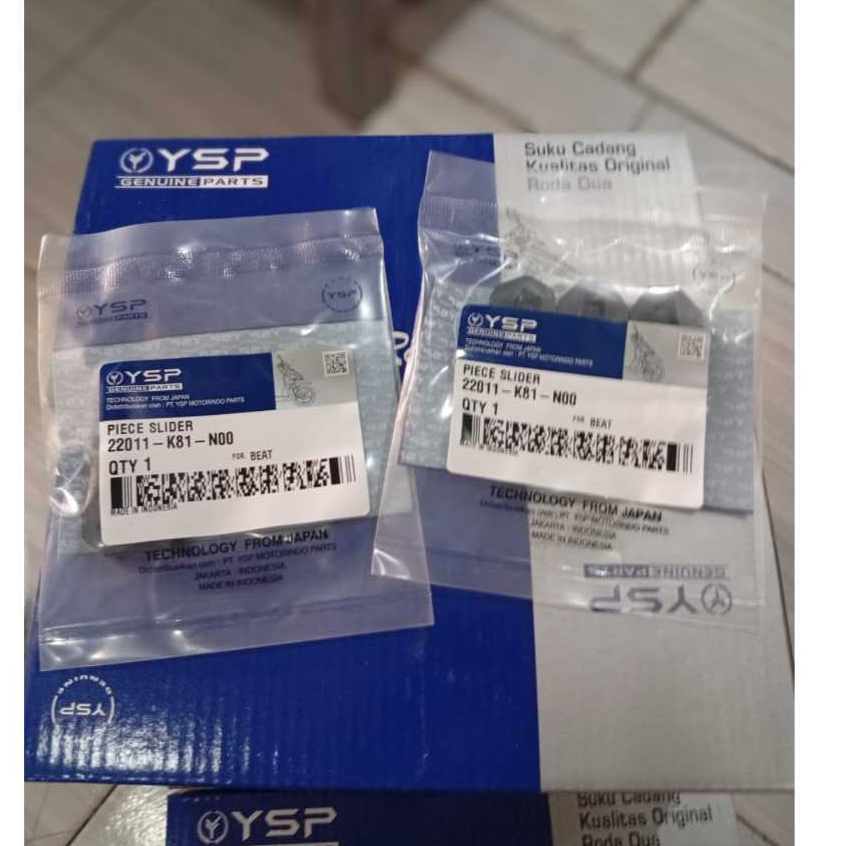 SLIDER SLIDE PIECE ORIGINAL FCC / YSP PARTS 7 VARIAN TYPE